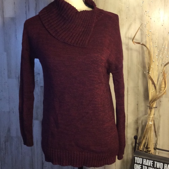 Matty M Sweaters - Marty M ladies split cowl neck sweater